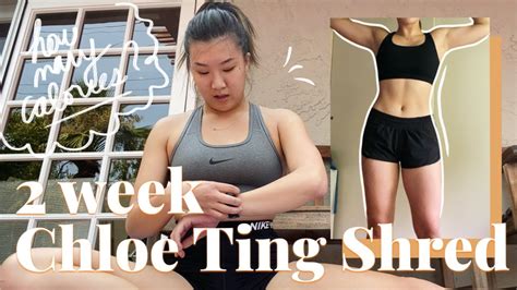 chloe ting summer shred results|chloe ting shred workout schedule.